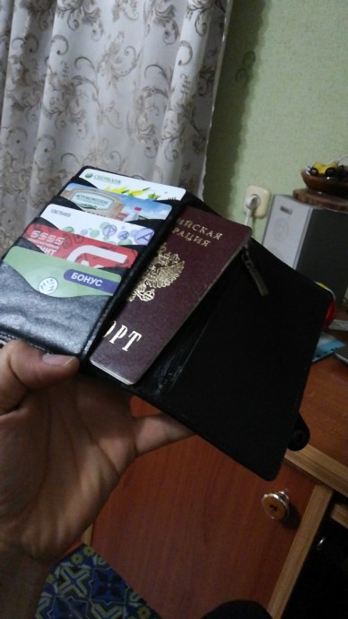 Кошель портмоне обложка на паспорт